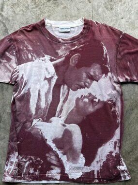 Vintage 90s Stanley Desantis AOP Gone With The Wind tee